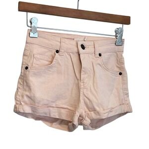 Subdued Regular Shorts Pink Denim Rolled Cuff Size 24 US 2
